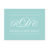 Monogram Block Personalized Folder Stickers