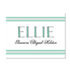 Preppy Name Personalized Folder Stickers