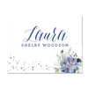 Succulent Garden Personalized Folder Stickers