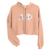 Alpha Phi Marble & Muted Blush Cropped Sorority Sweatshirt