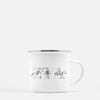 Zeta Tau Alpha Metal Sorority Camp Mug
