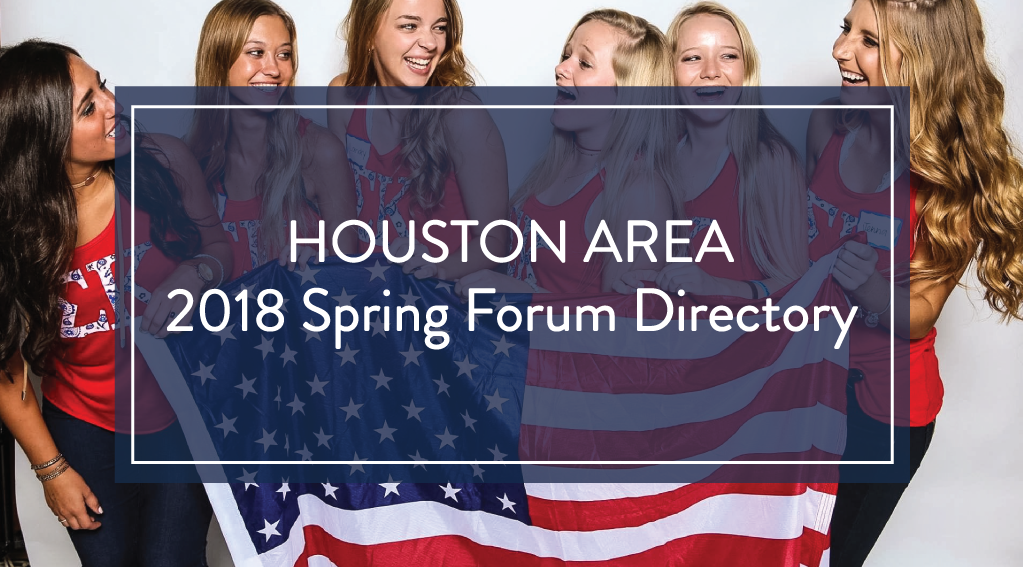 2018 Guide to Alumnae Panhellenic Spring Forum Meetings in Houston