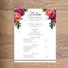 Petals sorority resume shown with full formatting