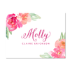 Cheerful Garden Personalized Folder Stickers