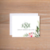 Tropics Folded Note Cards