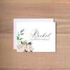 Vintage Roses Folded Note Cards