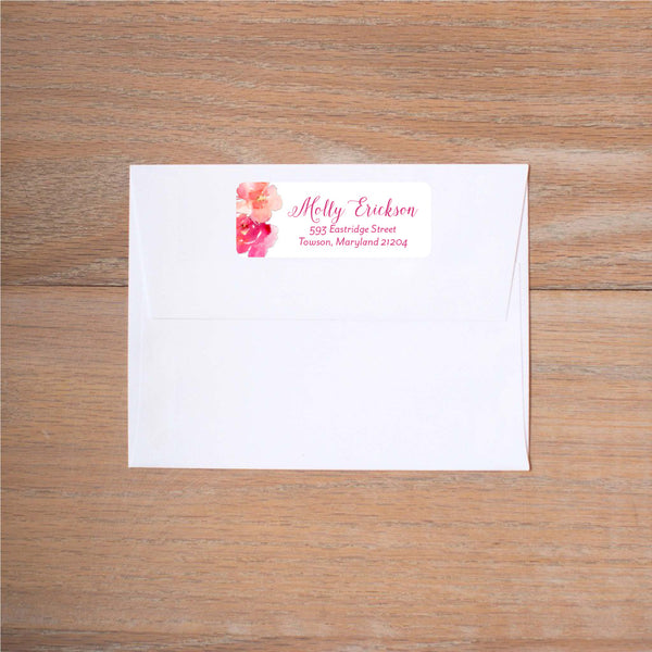 Cheerful Garden Return (Home) Address Label