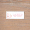 Delicate Blooms return (home) address label