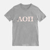 Alpha Omicron Pi Blush Sorority T-shirt