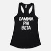 Gamma Phi Beta Graphic Sorority Tank