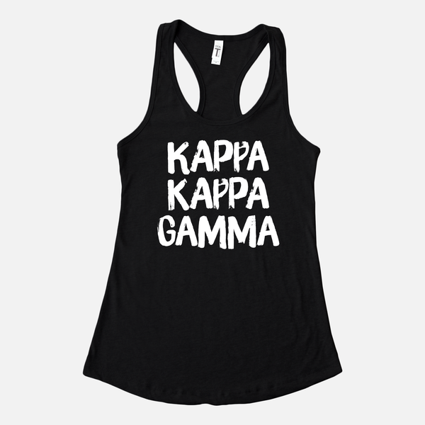 Kappa Kappa Gamma Graphic Sorority Tank