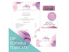 Digital DIY Lilac Wash sorority packet