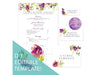 Digital DIY Graceful Bouquet sorority packet