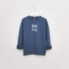 Phi Mu Indigo Blue Sorority Sweatshirt