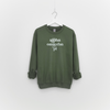 Alpha Omicron Pi Military Green Sorority Sweatshirt