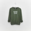 Delta Zeta Military Green Sorority Sweatshirt