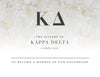 Kappa Delta Golden Marble Bid Card