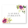 Graceful Bouquet Personalized Folder Stickers