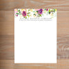 Graceful Bouquet social resume letterhead without formatting