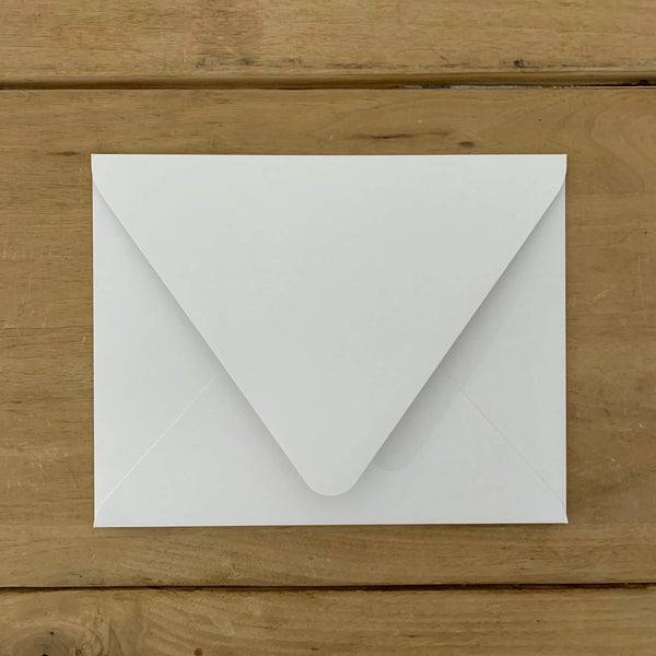White Presentation Envelope