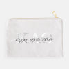 Kappa Alpha Theta Marble Cosmetic Bag