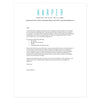 Tiffany Cover letter template