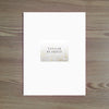 Golden Marble Personalized Folder Stickers