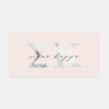 Sigma Kappa Marble & Blush License Plate