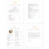 Sweet Monogram Pages for Mac Resume Templates