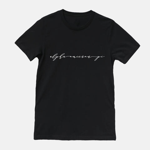 Alpha Chi Omega Sorority Script T-shirt