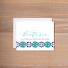 Tile Border personal note card