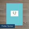 Sweet Horseshoe folder sticker