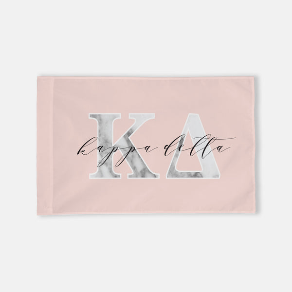 Kappa Delta Horizontal Greek Letter Flag