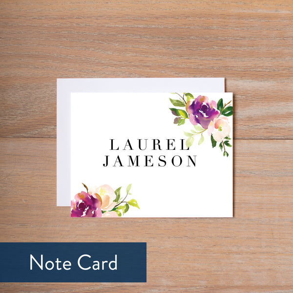 Graceful Bouquet note card