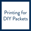 Printing for Digital DIY Sorority Packets