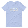Alpha Chi Omega Heather Blue Sorority T-shirt