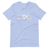 Delta Phi Omega Heather Blue Sorority T-shirt