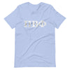 Pi Beta Phi Heather Blue Sorority T-shirt