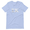 Sigma Kappa Heather Blue Sorority T-shirt