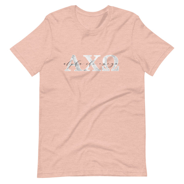 Alpha Chi Omega Prism Peach Sorority T-shirt