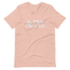 Alpha Gamma Delta Prism Peach Sorority T-shirt