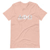 Delta Phi Omega Prism Peach Sorority T-shirt