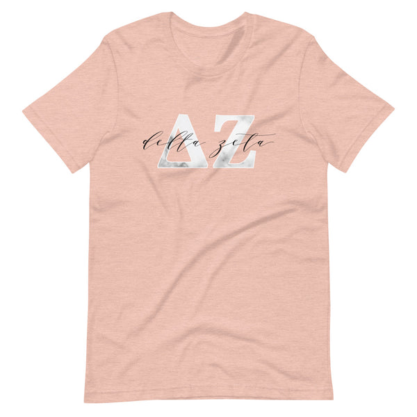 Delta Zeta Prism Peach Sorority T-shirt