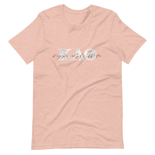 Kappa Alpha Theta Prism Peach Sorority T-shirt