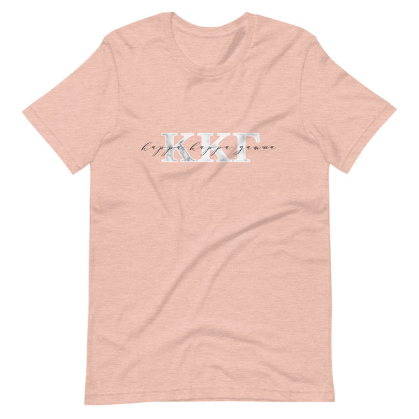 Kappa Kappa Gamma Prism Peach Sorority T-shirt