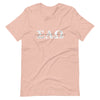 Sigma Alpha Omega Prism Peach Sorority T-shirt