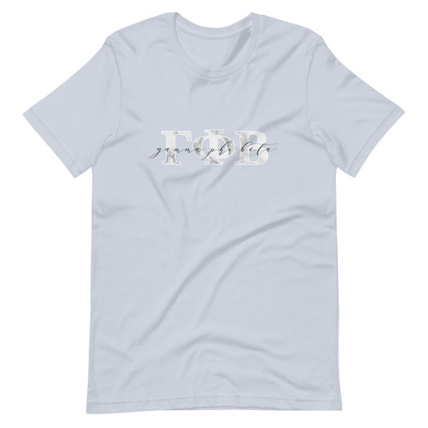 Gamma Phi Beta Light Blue Sorority T-shirt
