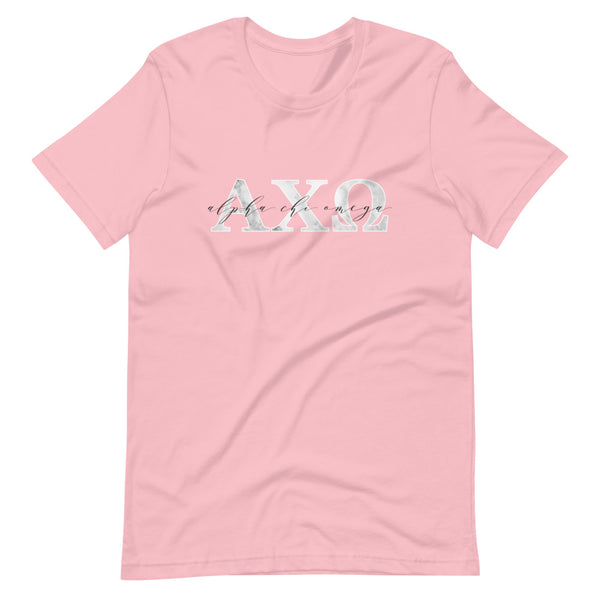 Alpha Chi Omega Pink Sorority T-shirt