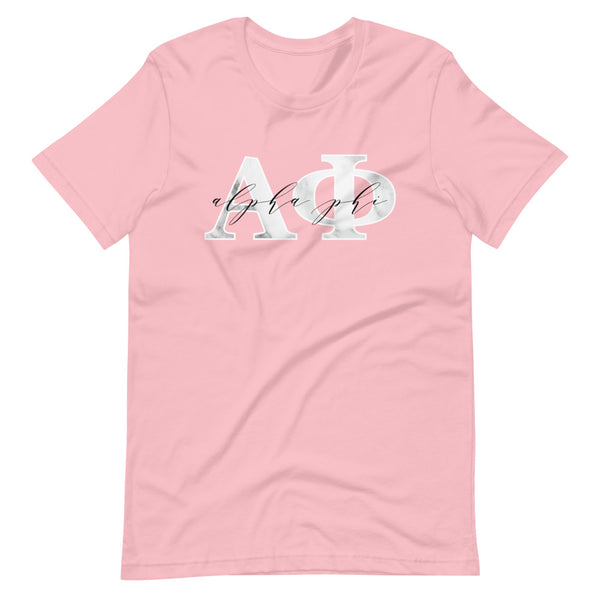 Alpha Phi Pink Sorority T-shirt