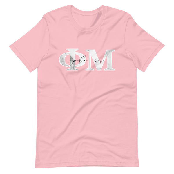 Phi Mu Pink Sorority T-shirt